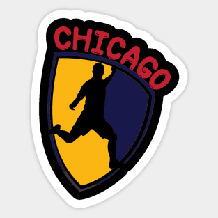 Chicago Soccer Sticker